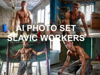 Sexy Slavic repairers and workers- AI 102 PHOTOS